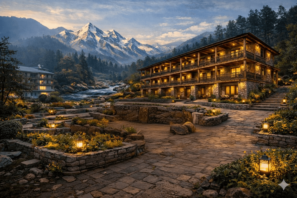 The Himalayan Hideout Landscape